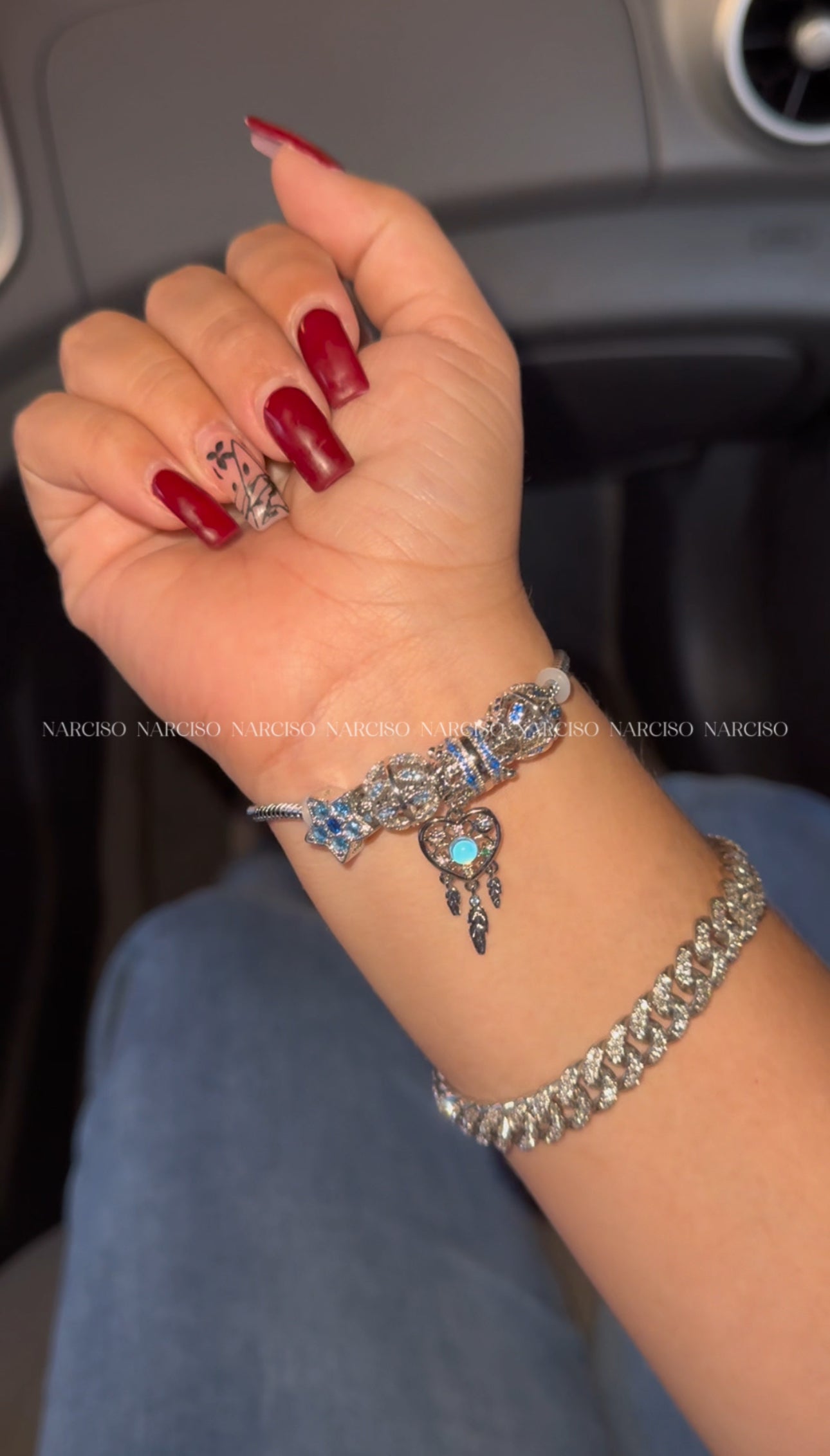 Pandora atrapasueño azul