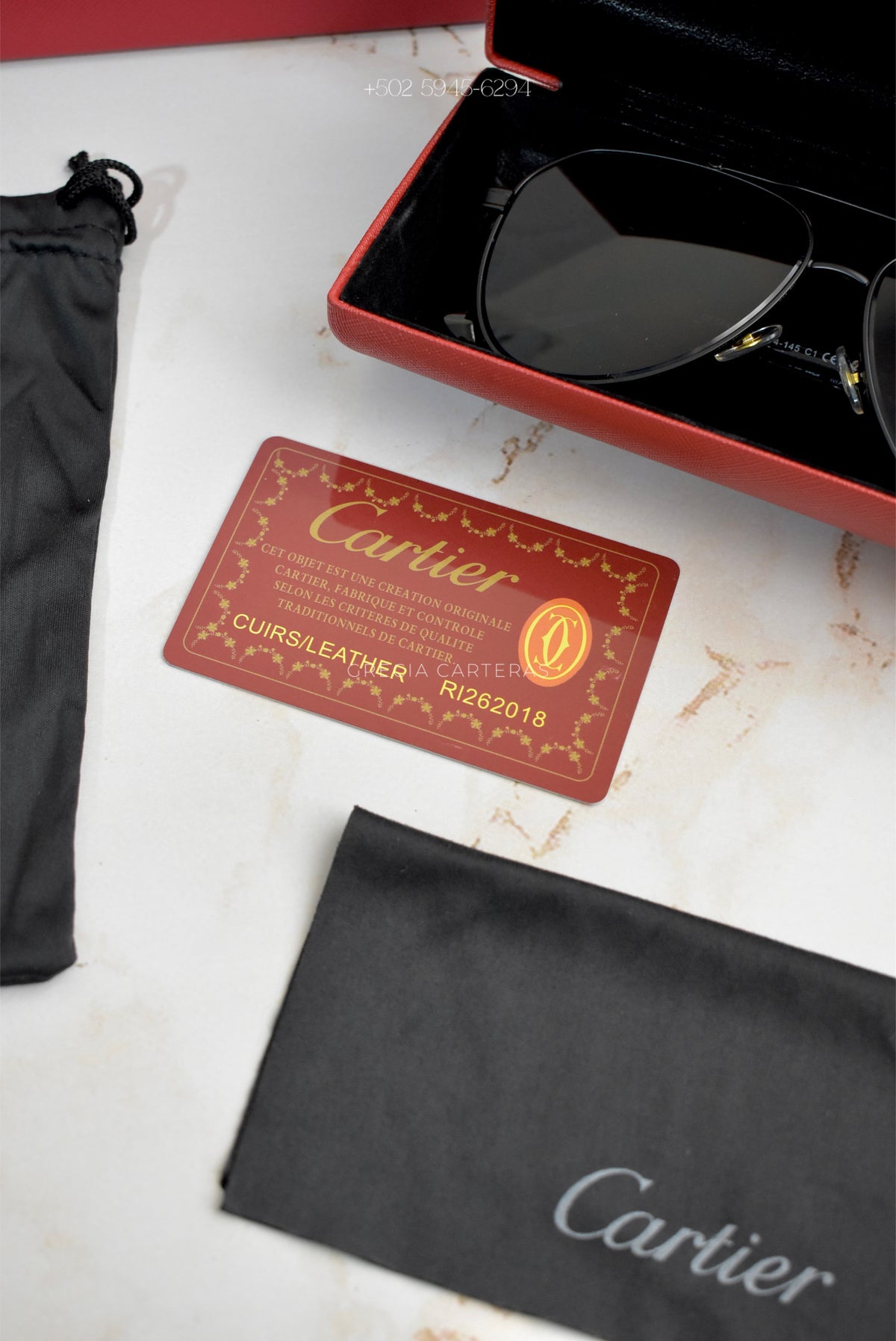 Lentes Cartier tipo aviador