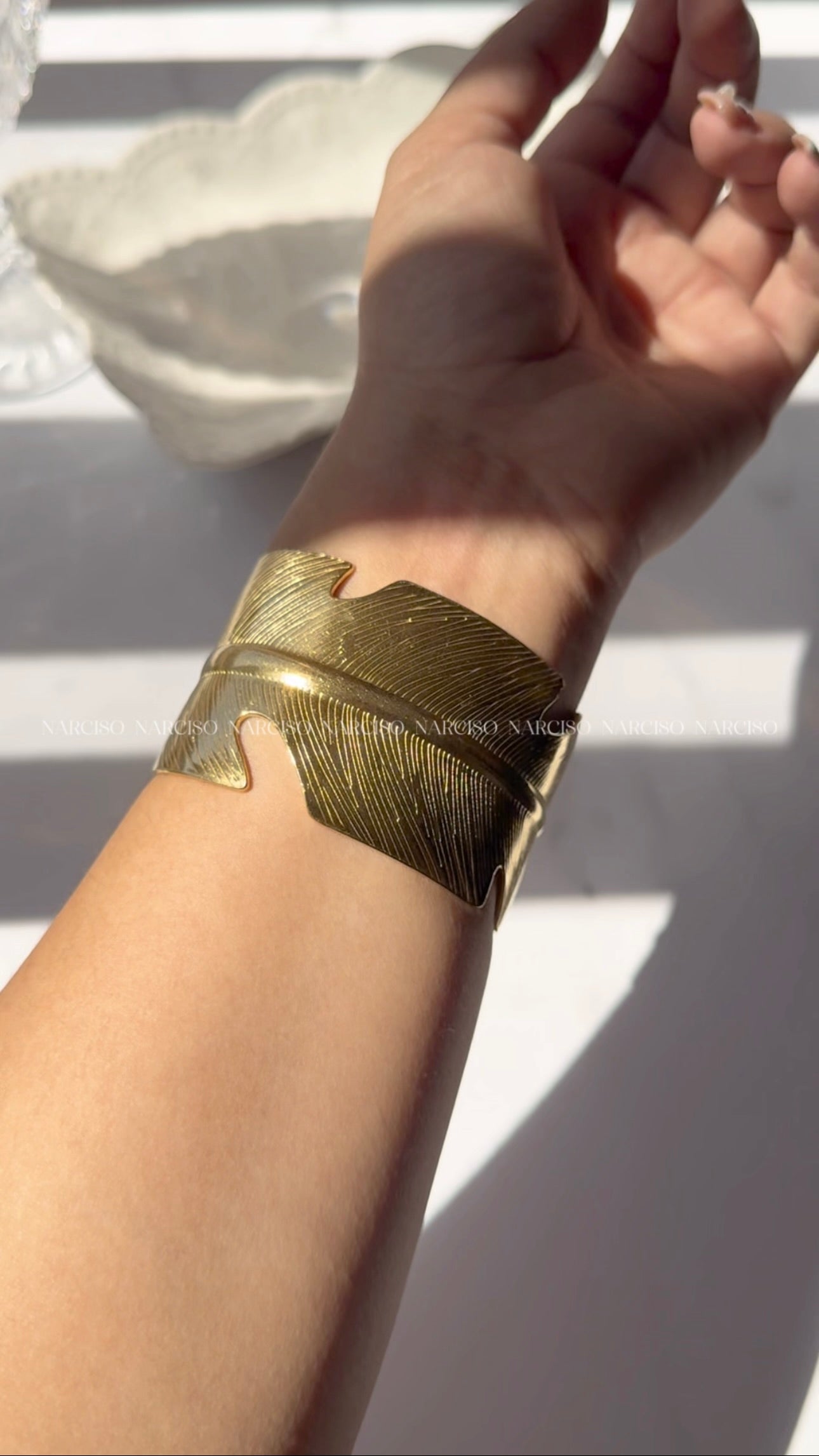 Brazalete pluma