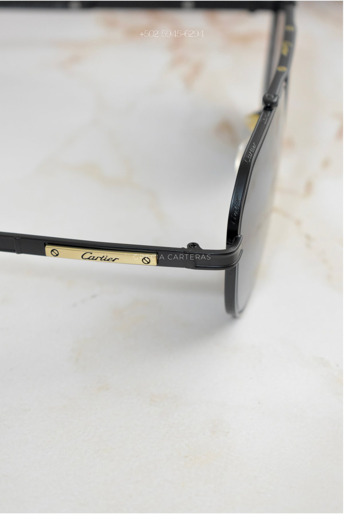 Lentes Cartier tipo aviador