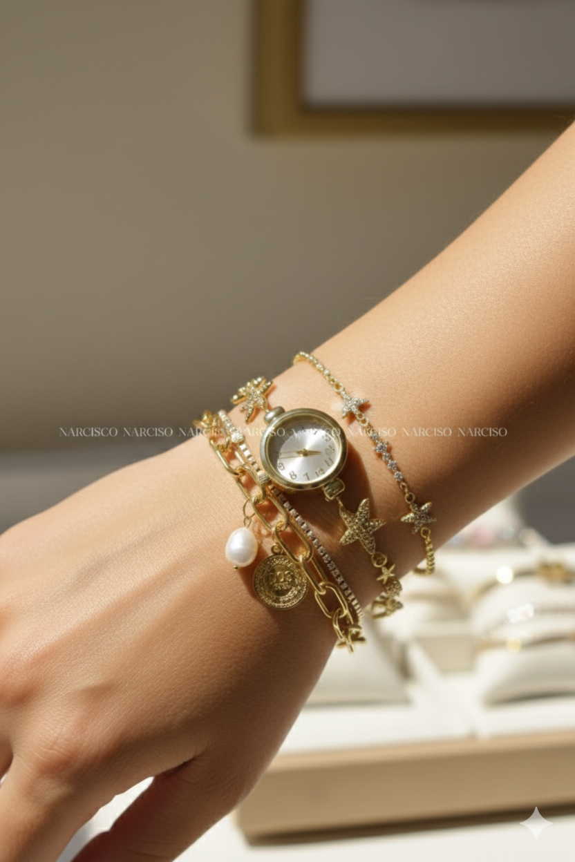 Reloj estrellas de mar