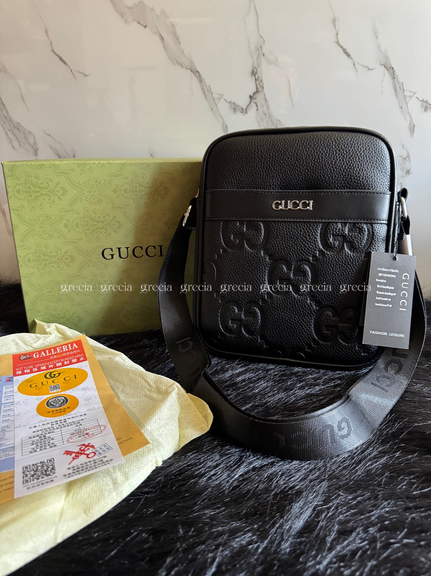 Bandolera Gucci caballero