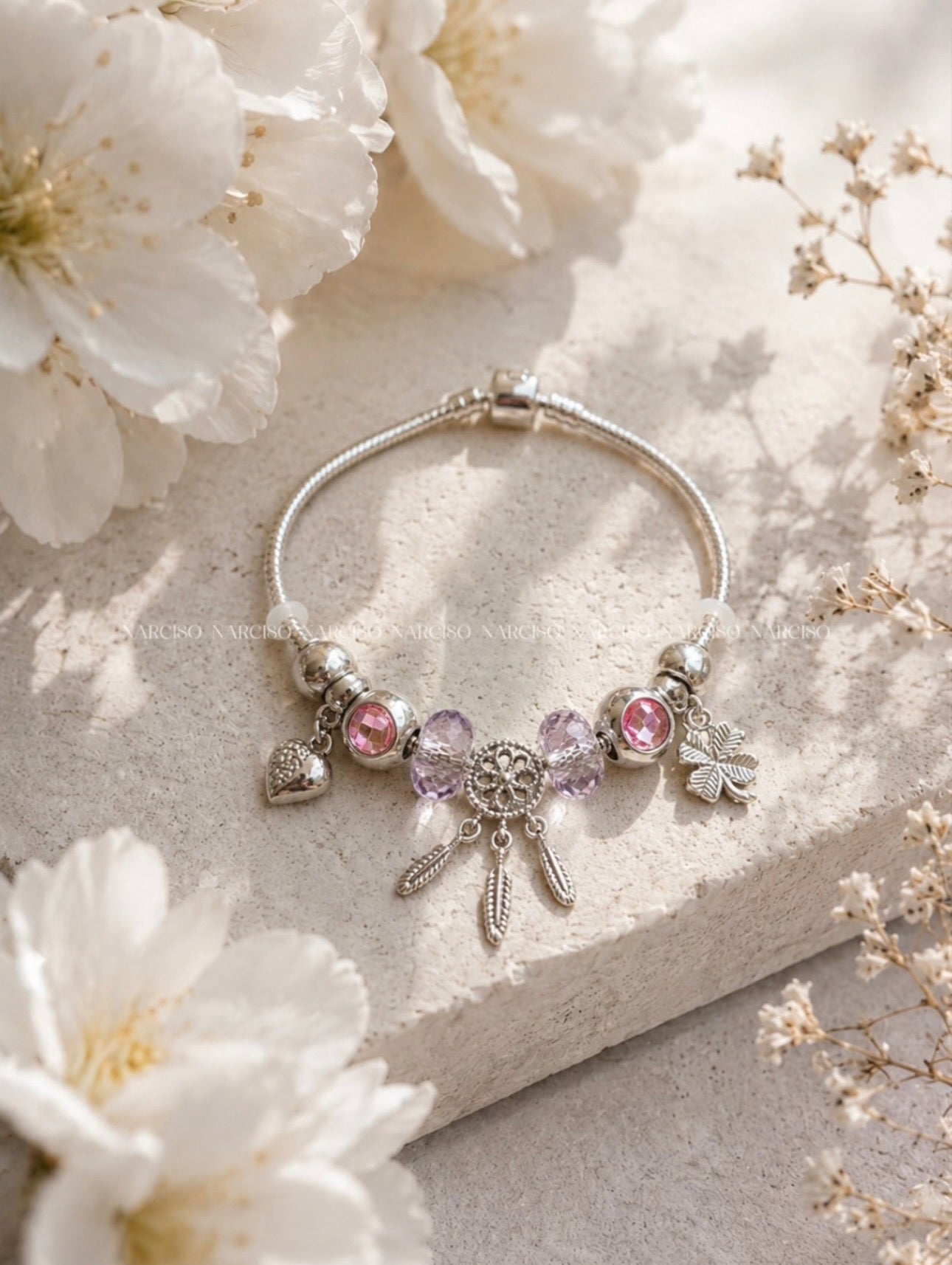 Pulsera con charms