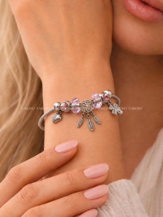Pulsera con charms