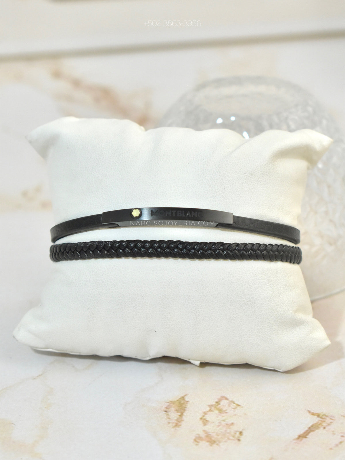 Brazalete Mont Blanc negro