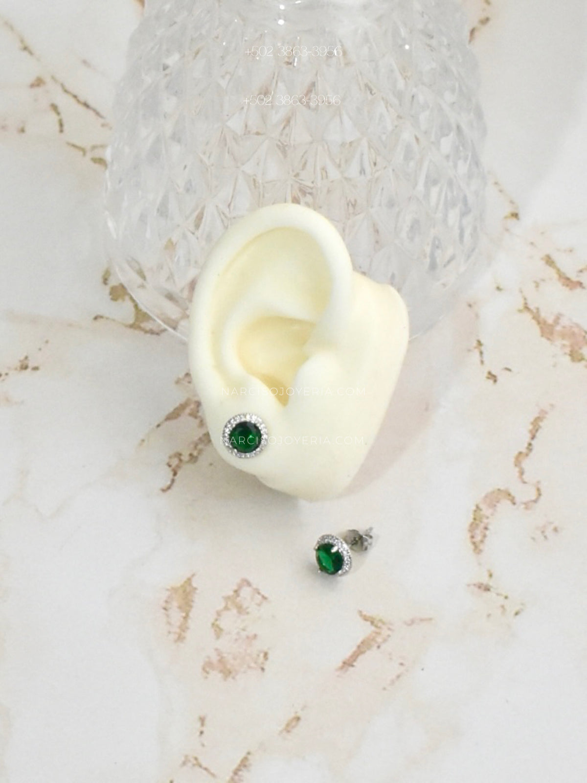 Verde con plateado