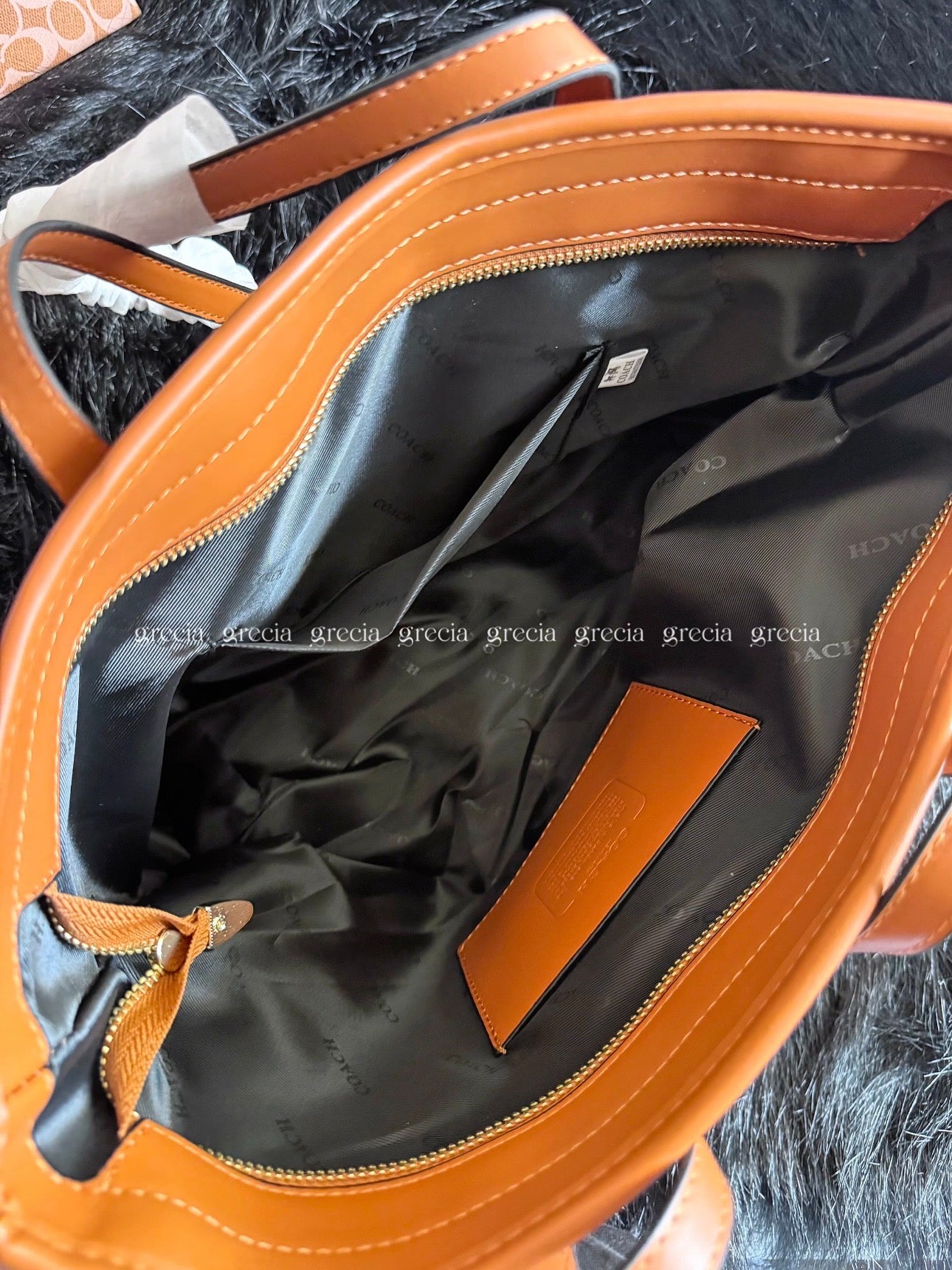 Tote Coach fresa