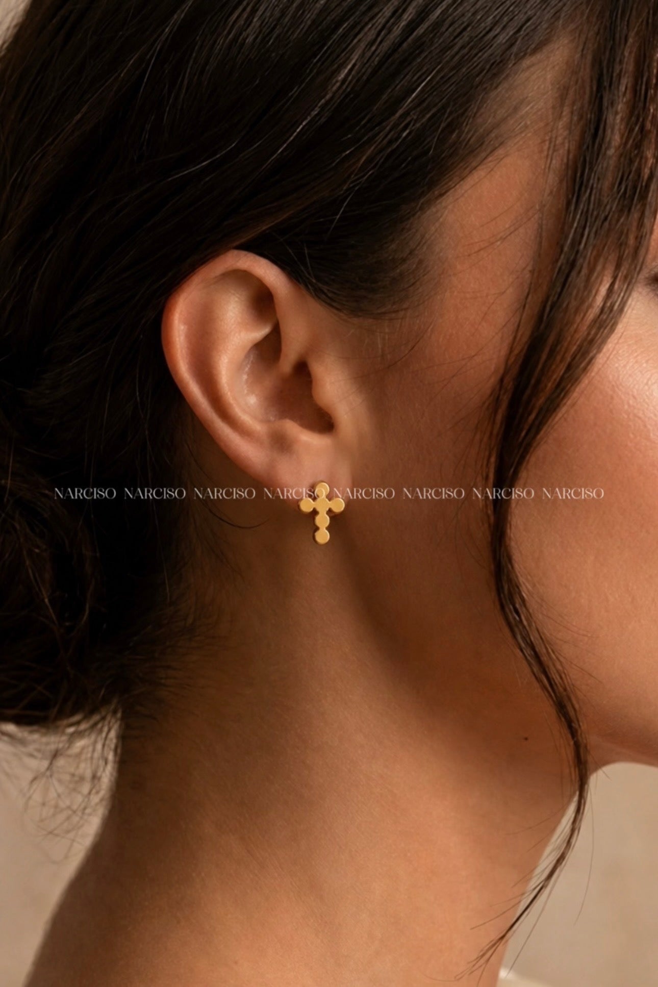 Set cruces y perlas