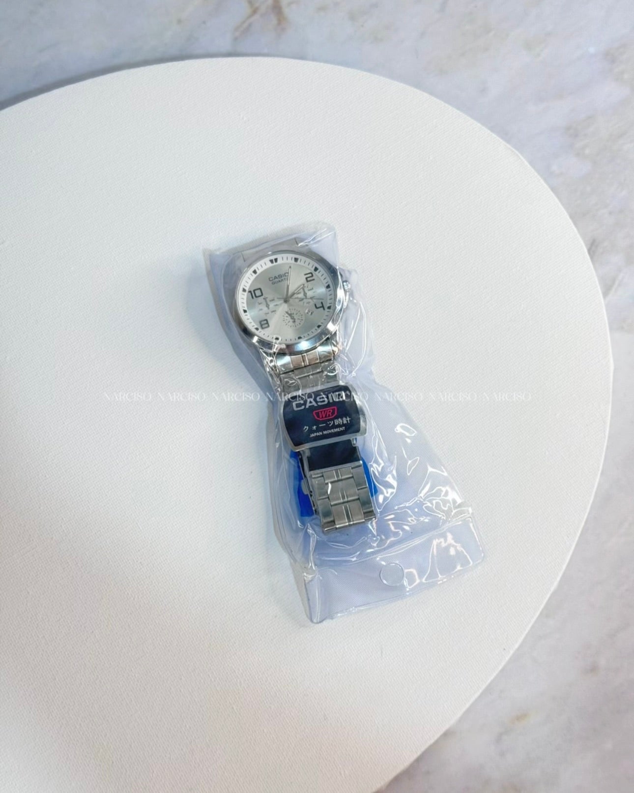 Casio plateado caballero