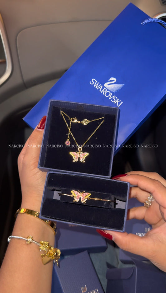 Set mariposas - Swarovski