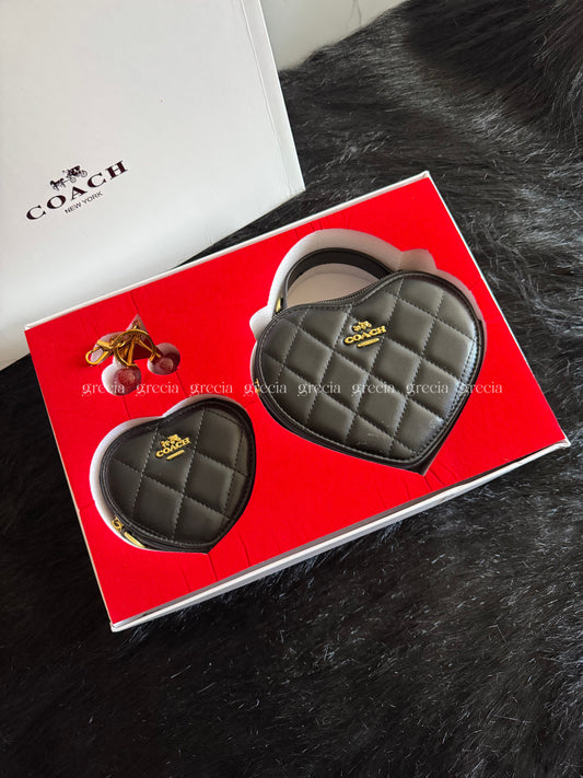 Set Coach corazones