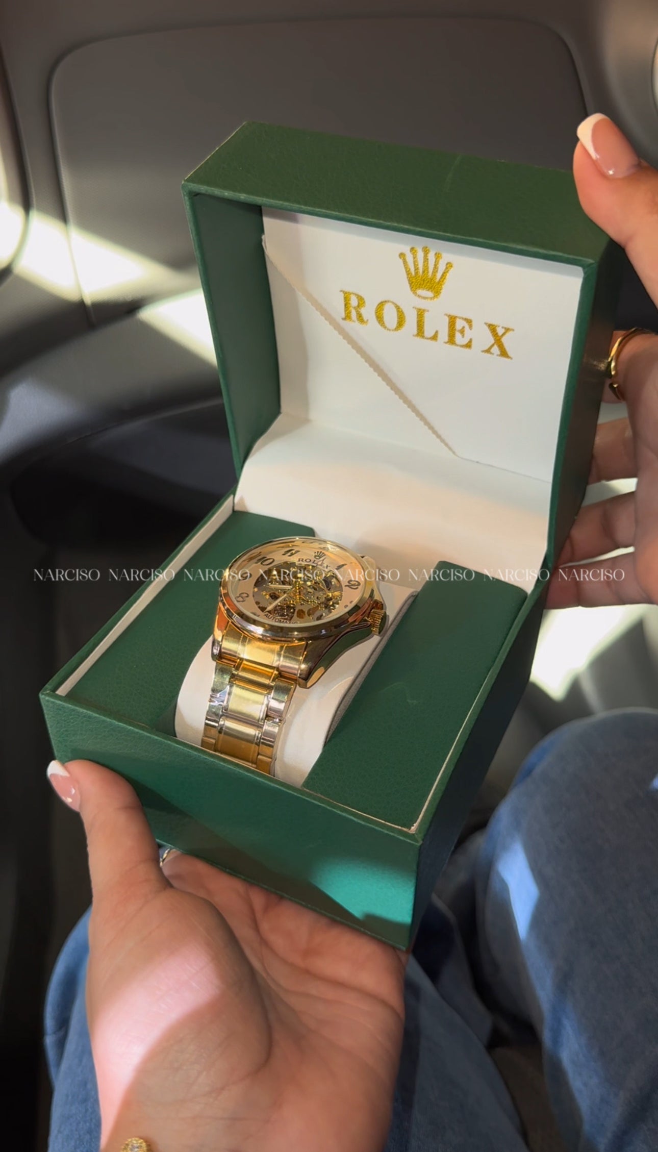 Rolex dorado caballero