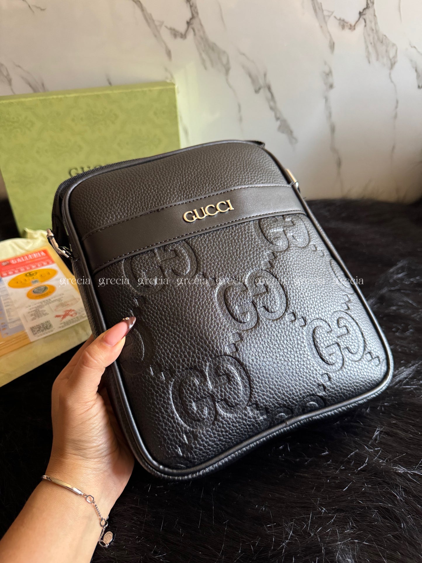 Bandolera Gucci caballero