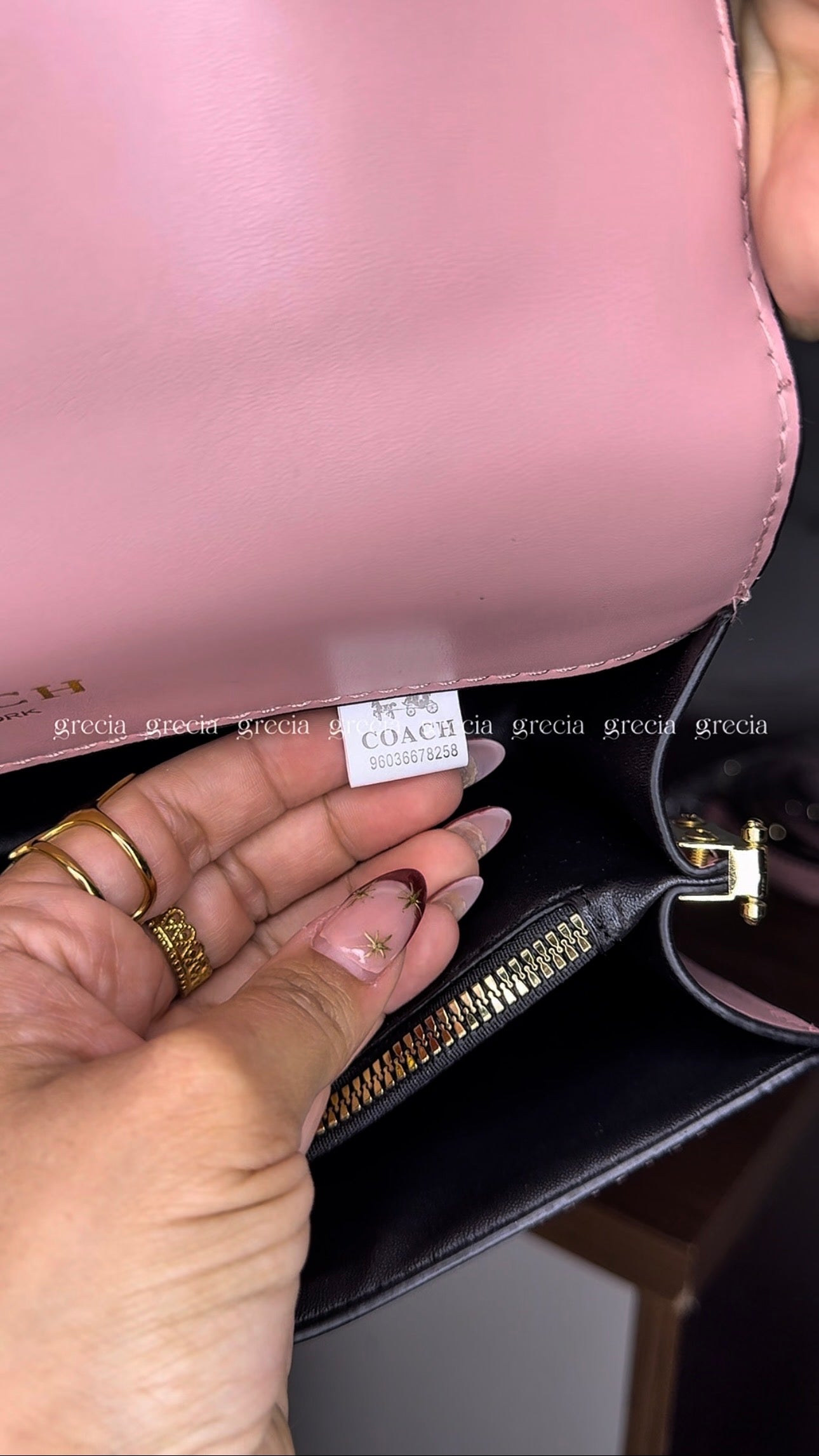 Coach Nolita Cherry rosa
