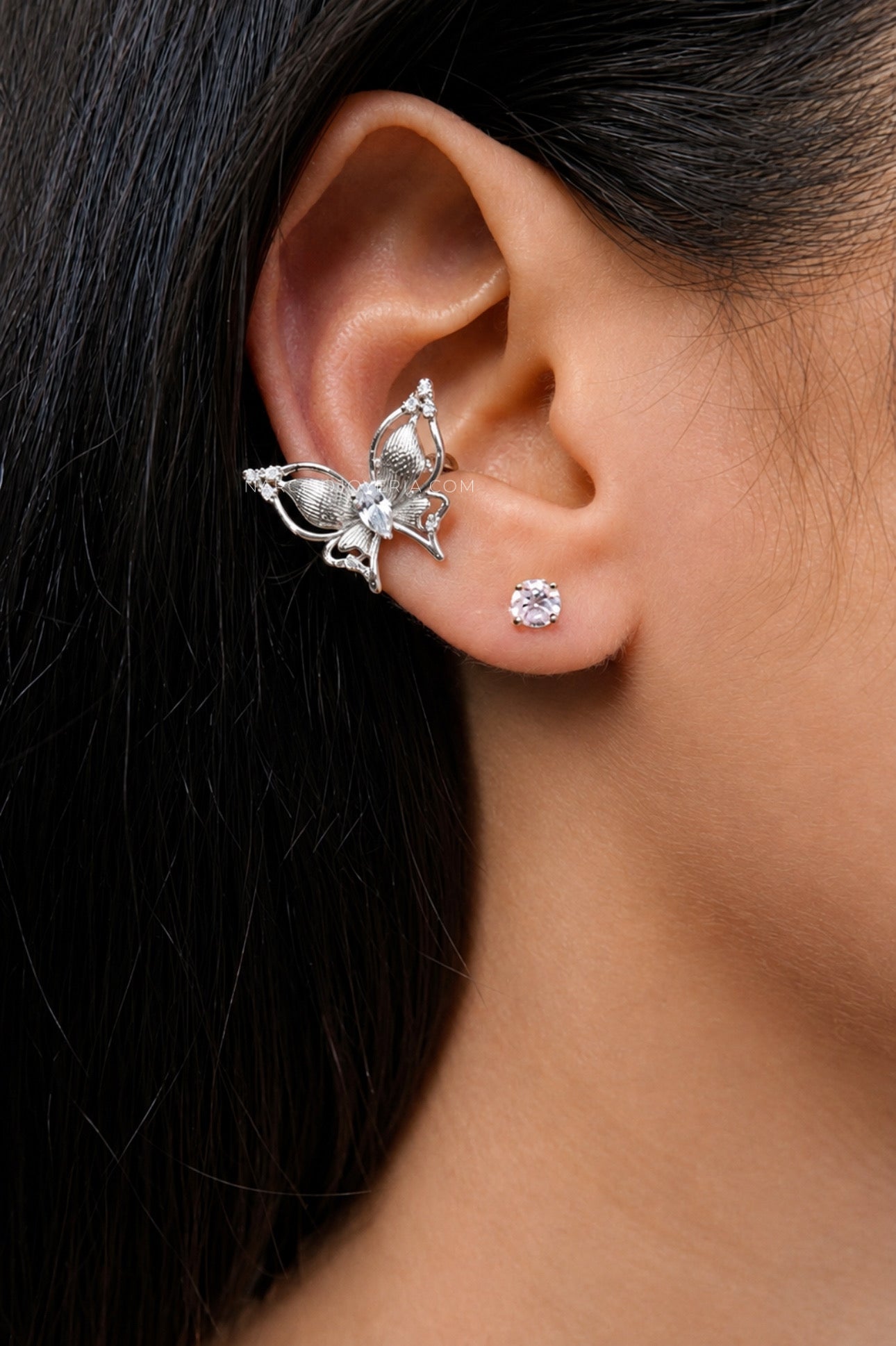 Earcuffs de mariposa