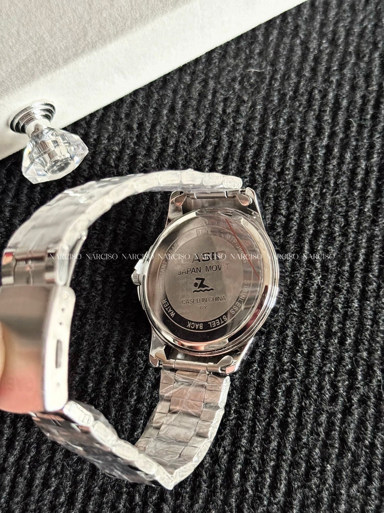 Casio plateado caballero