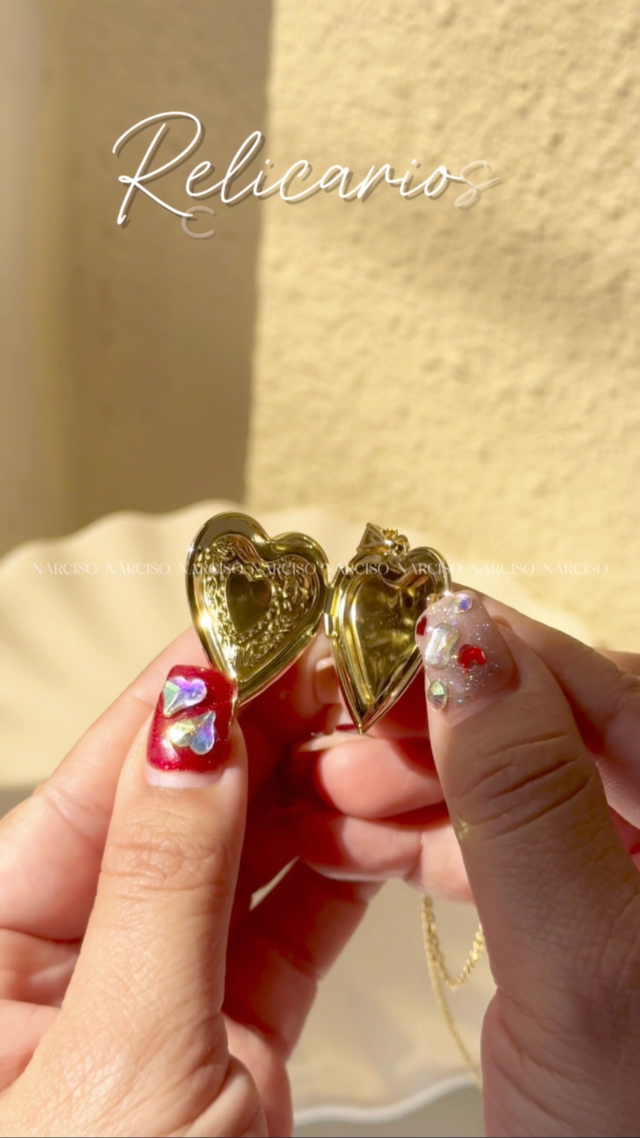 Relicario de corazón