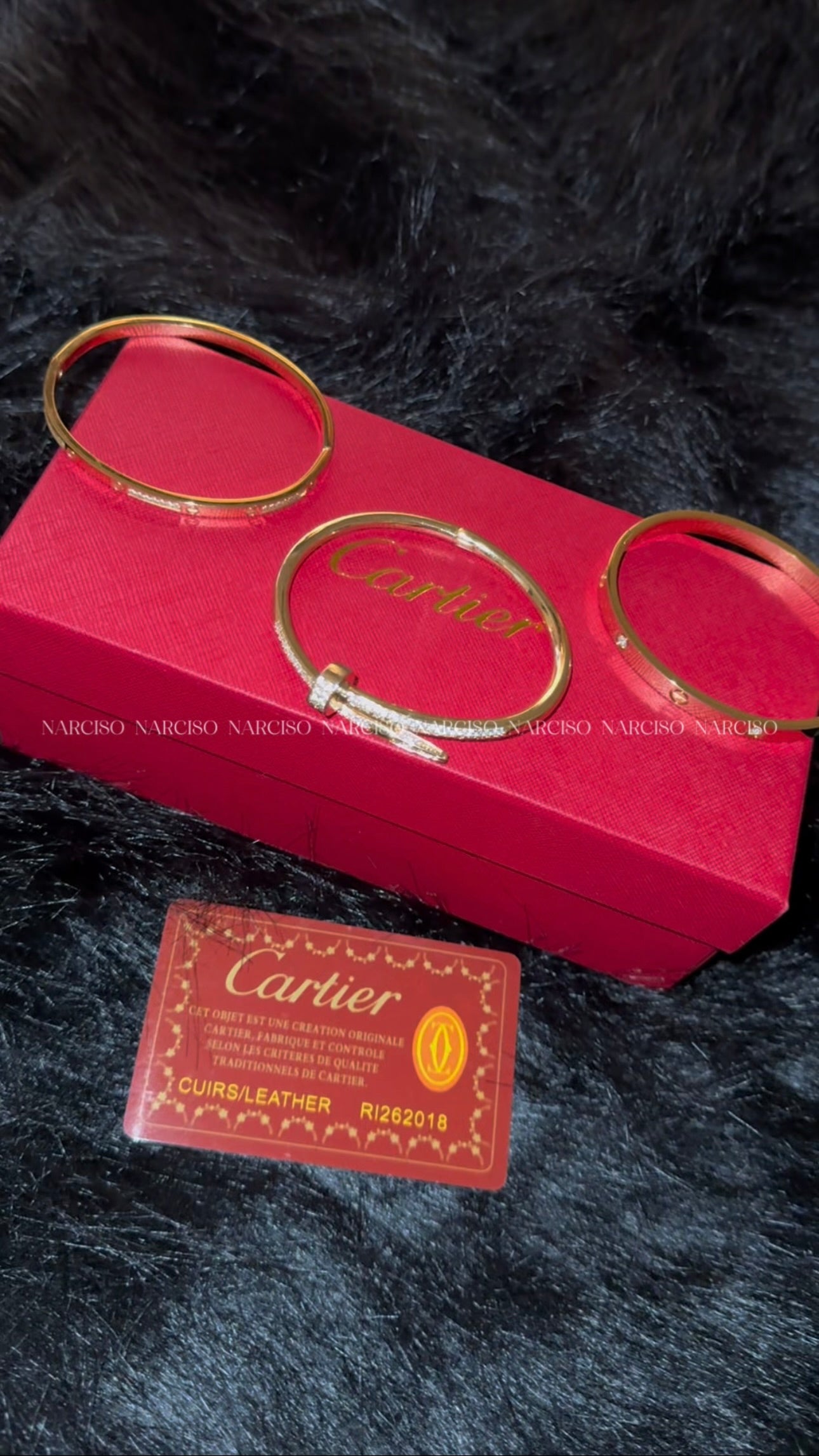 Brazalete de clavo Cartier