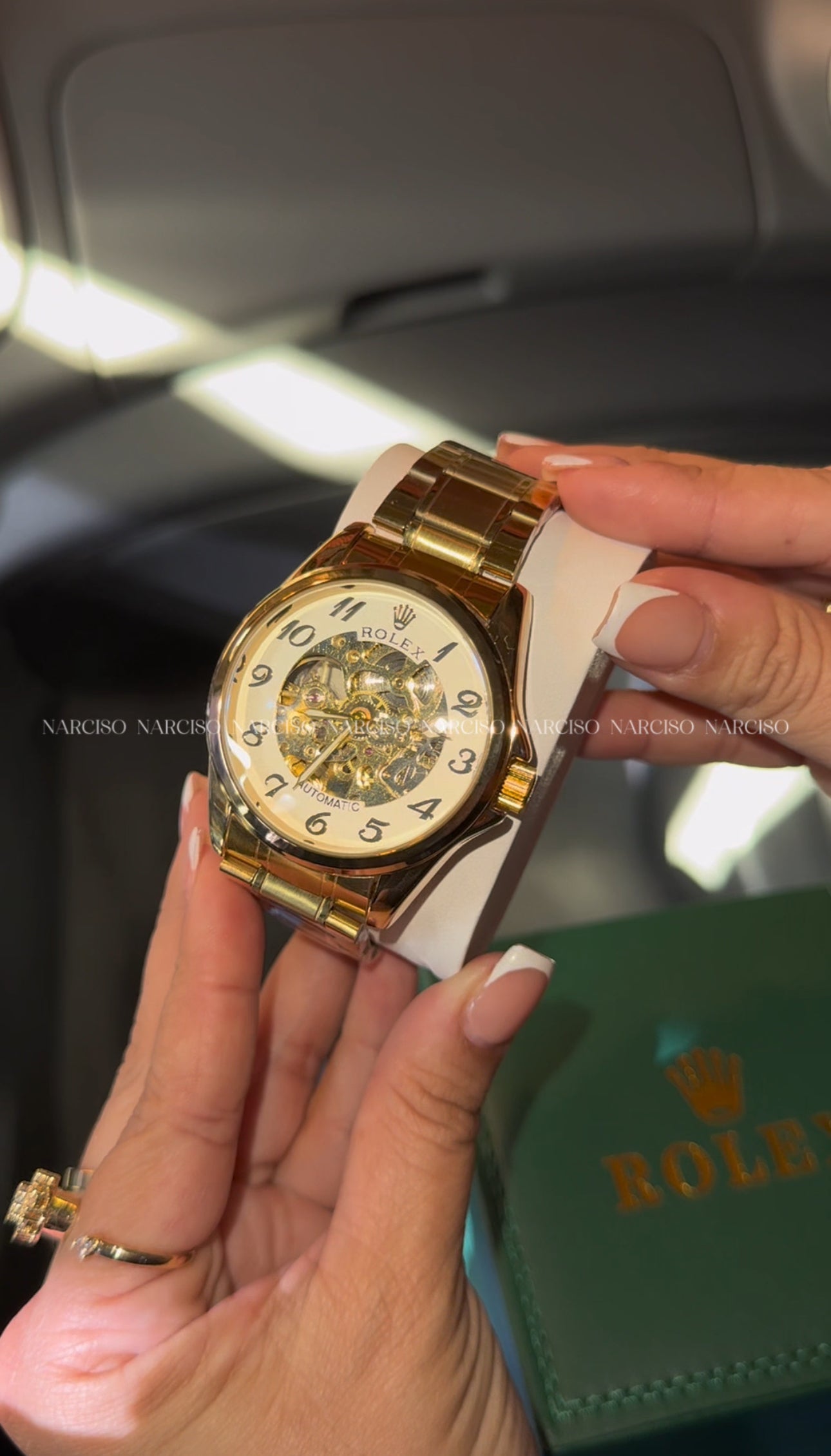 Rolex dorado caballero