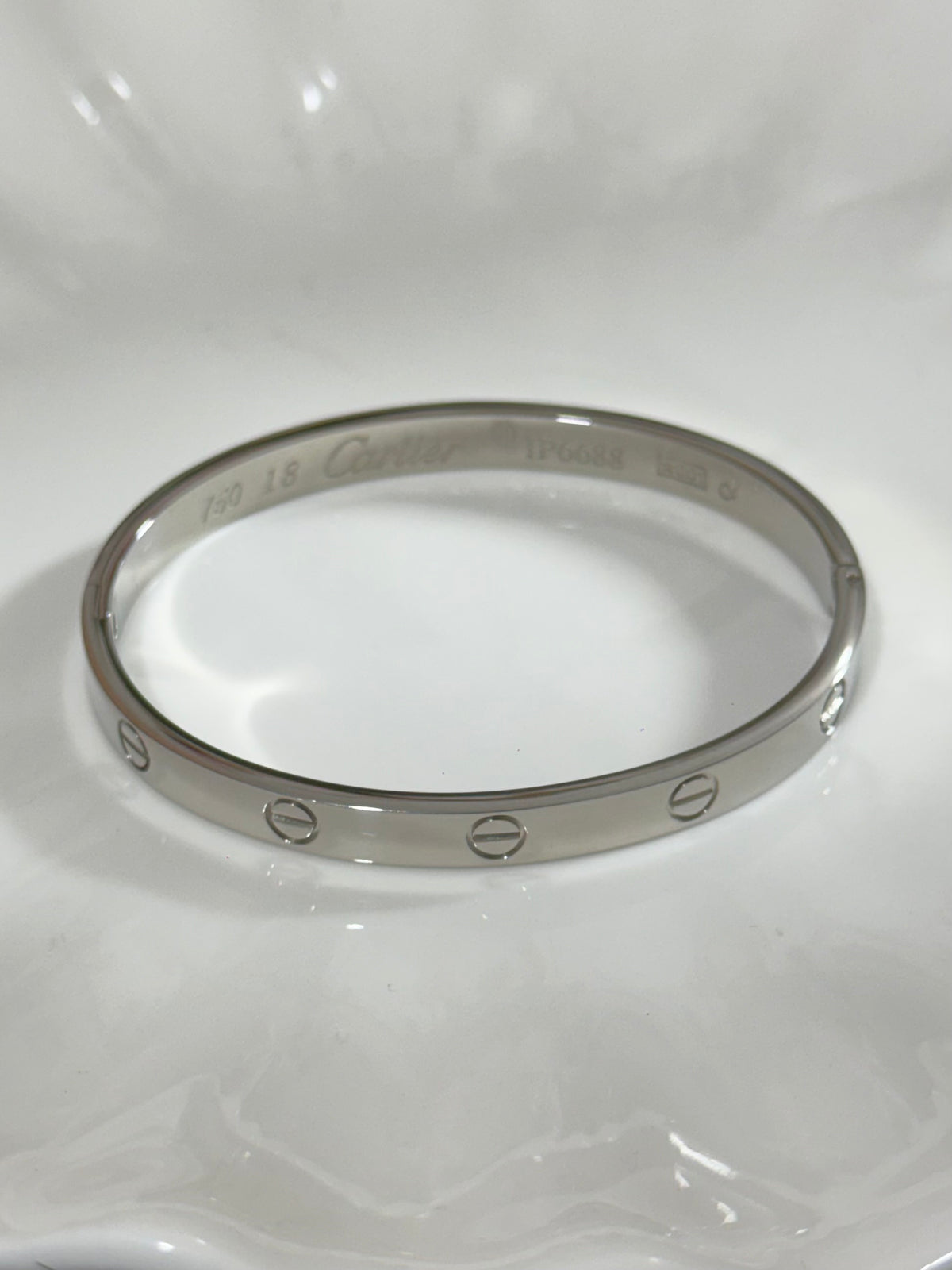 Cartier plateada