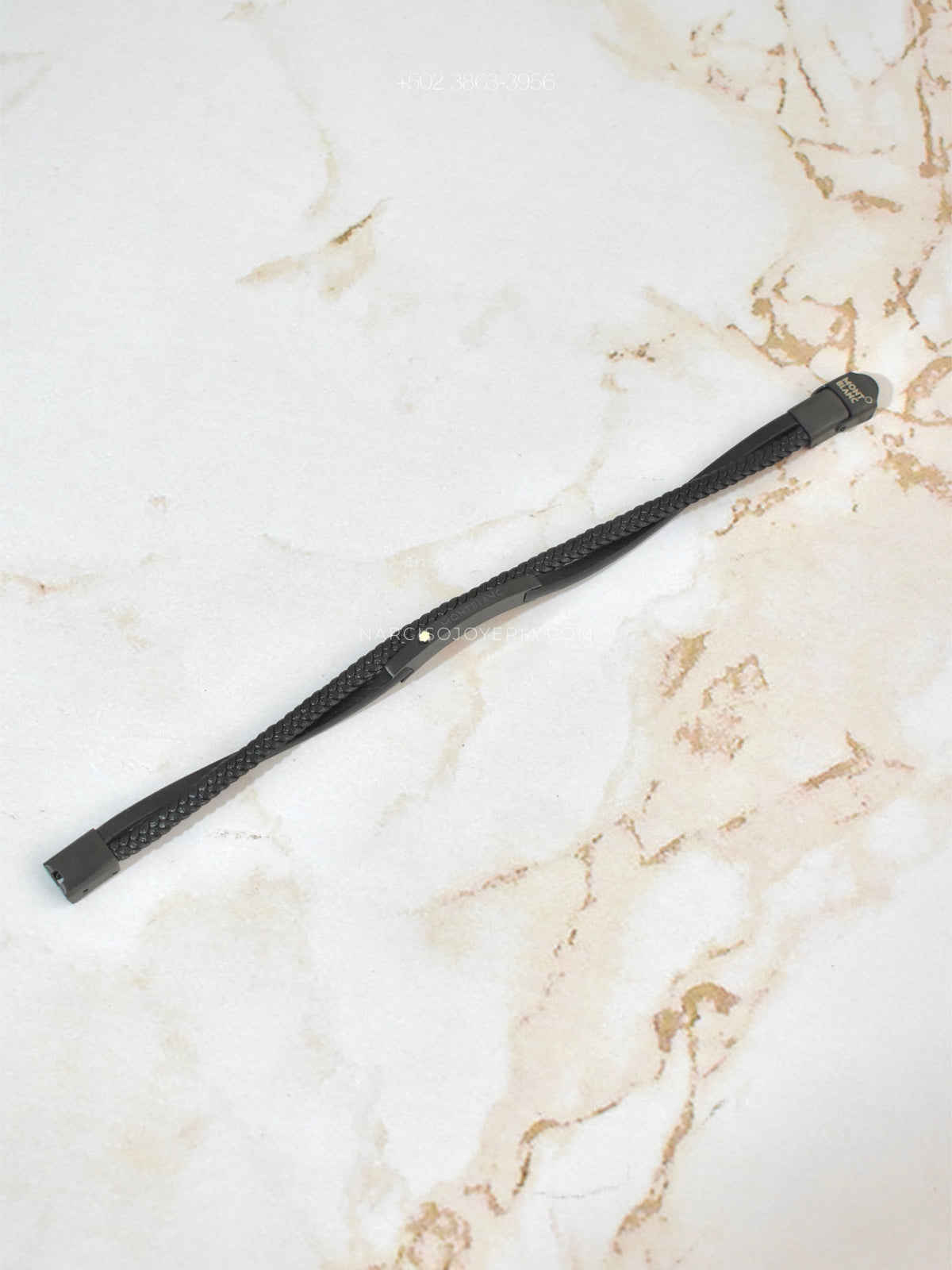 Brazalete Mont Blanc negro