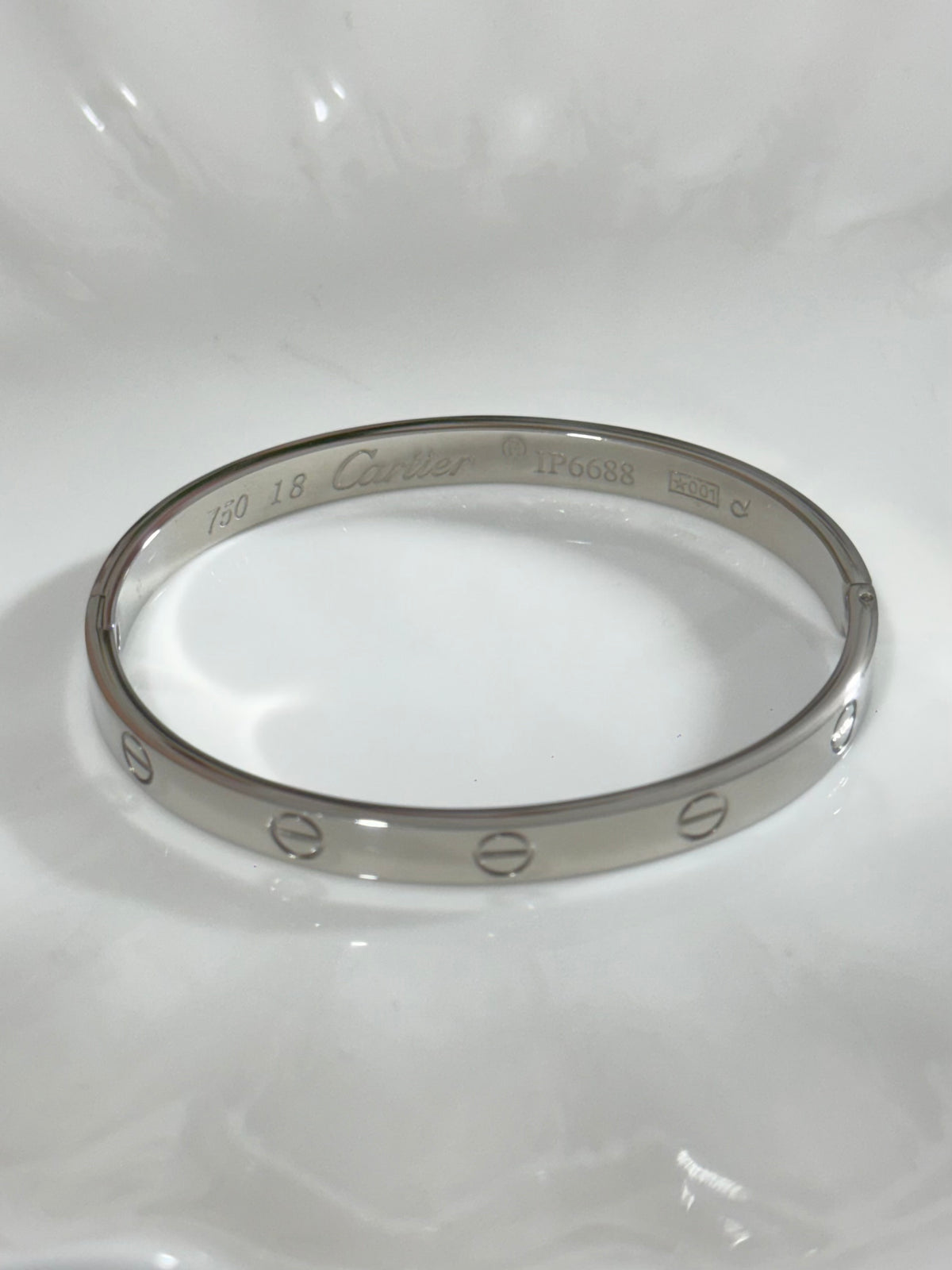 Cartier plateada