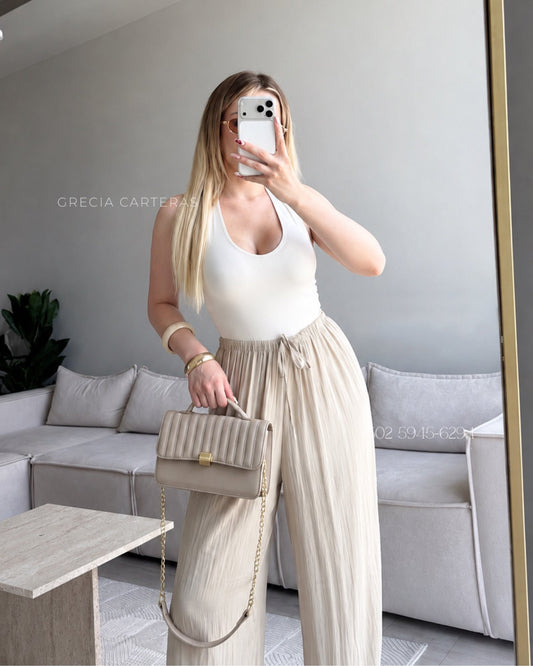 Bolso beige
