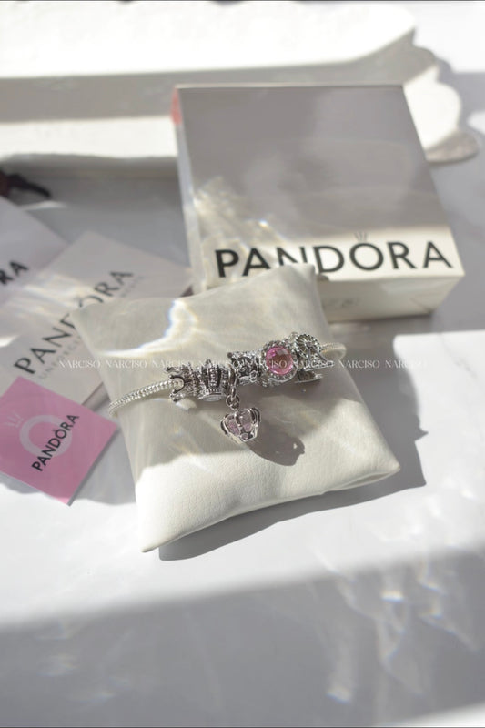 Pandora rosa princesa, feria y magia