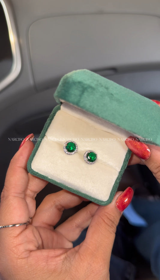 Verde con plateado