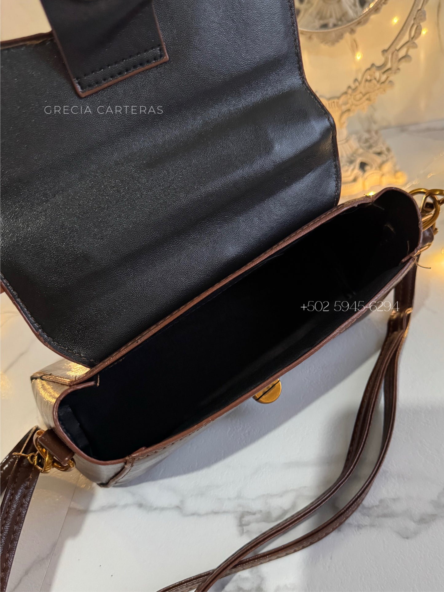 Bolso café