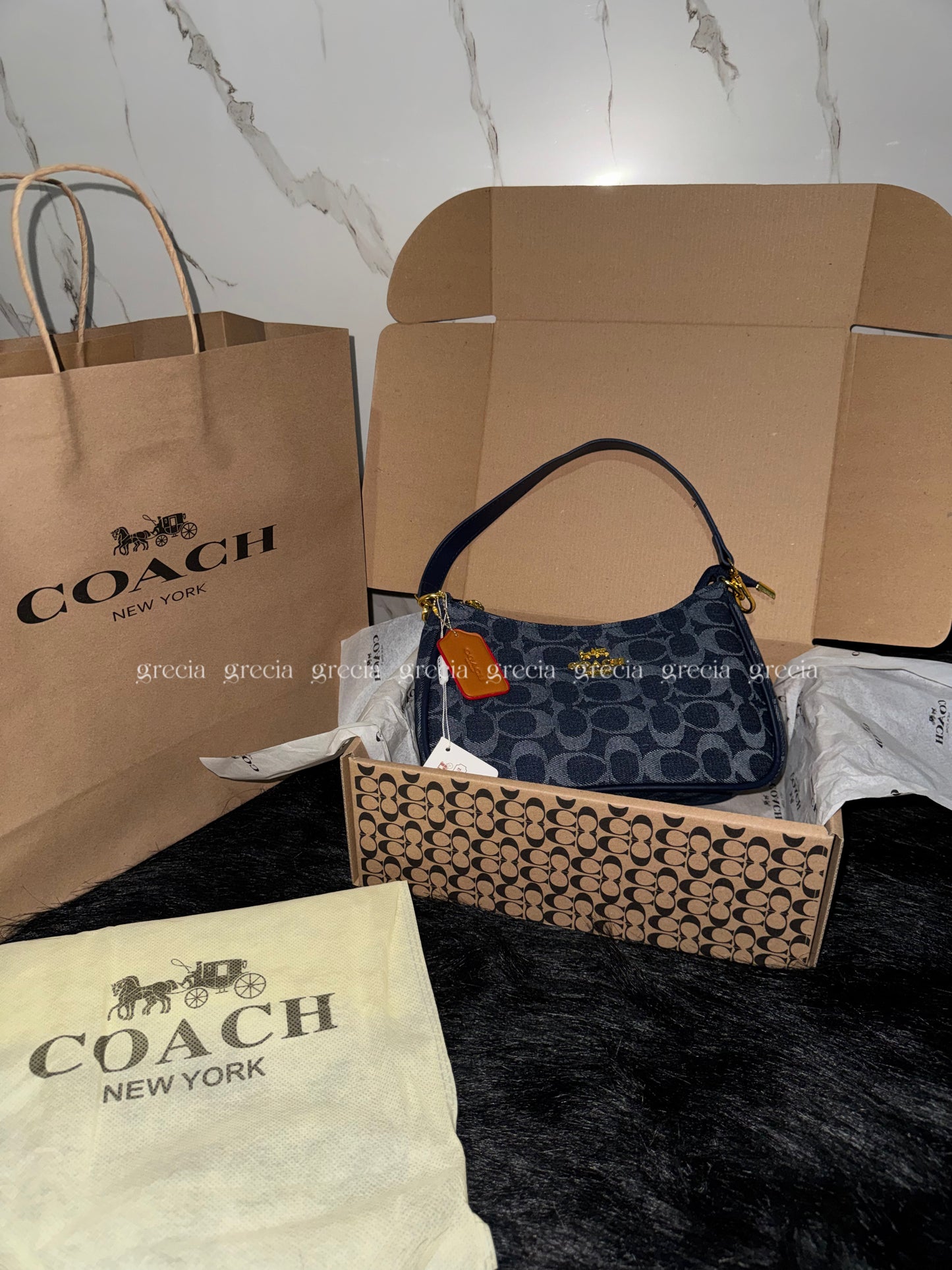 Coach denim