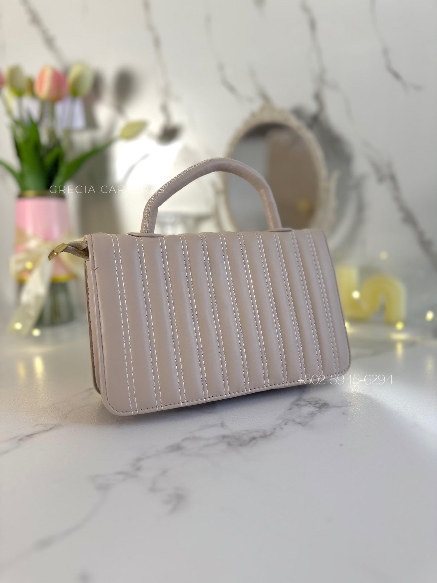 Bolso beige