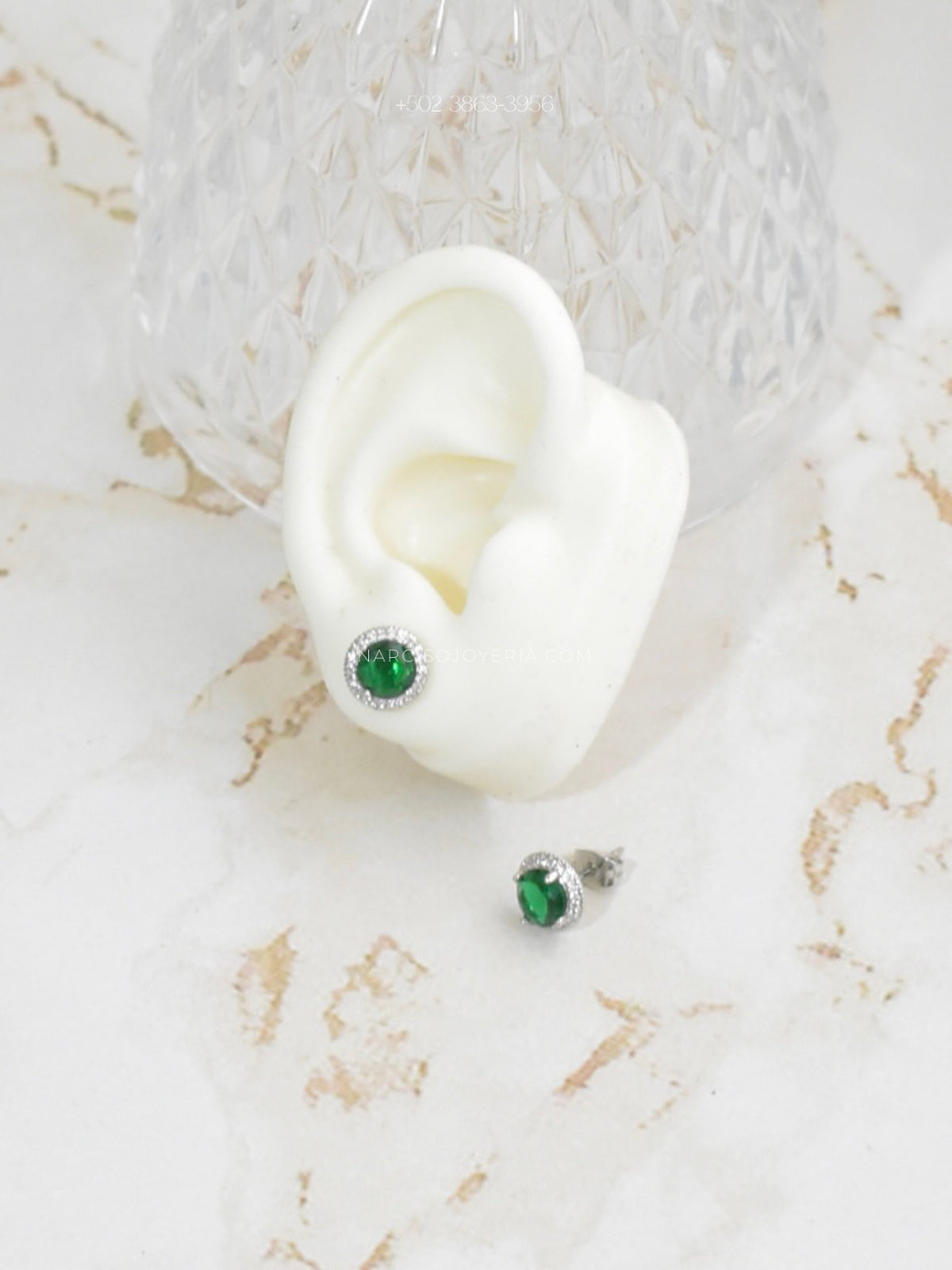 Verde con plateado