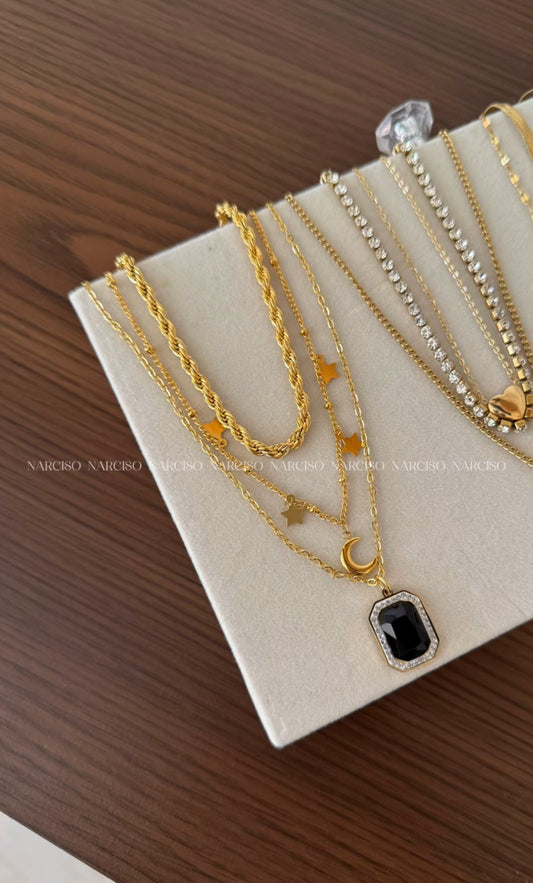 Collar tres capas