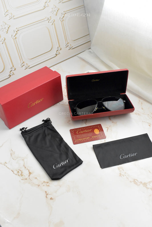 Lentes Cartier tipo aviador