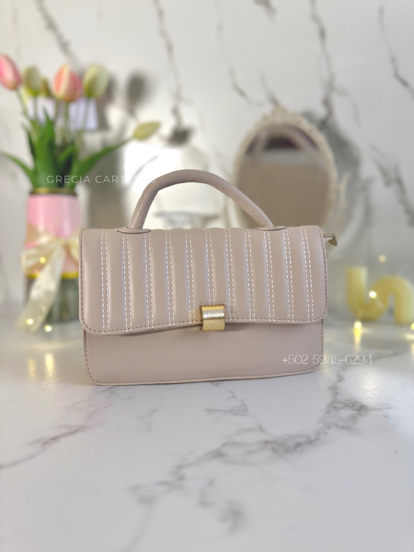 Bolso beige