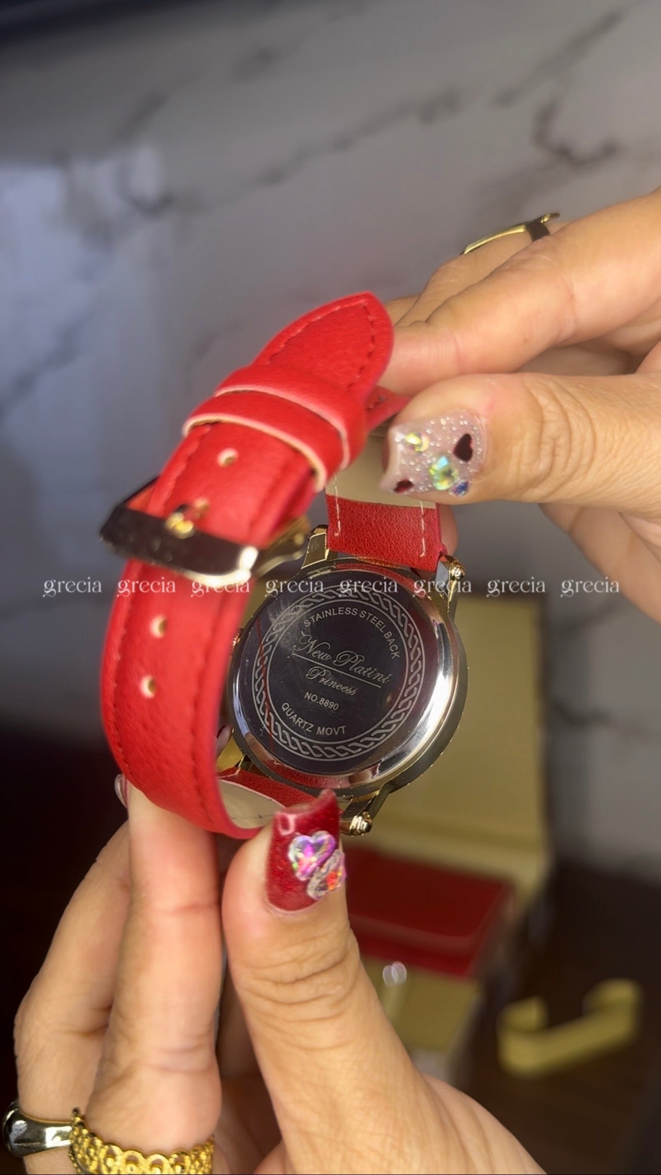Set para dama en rojo