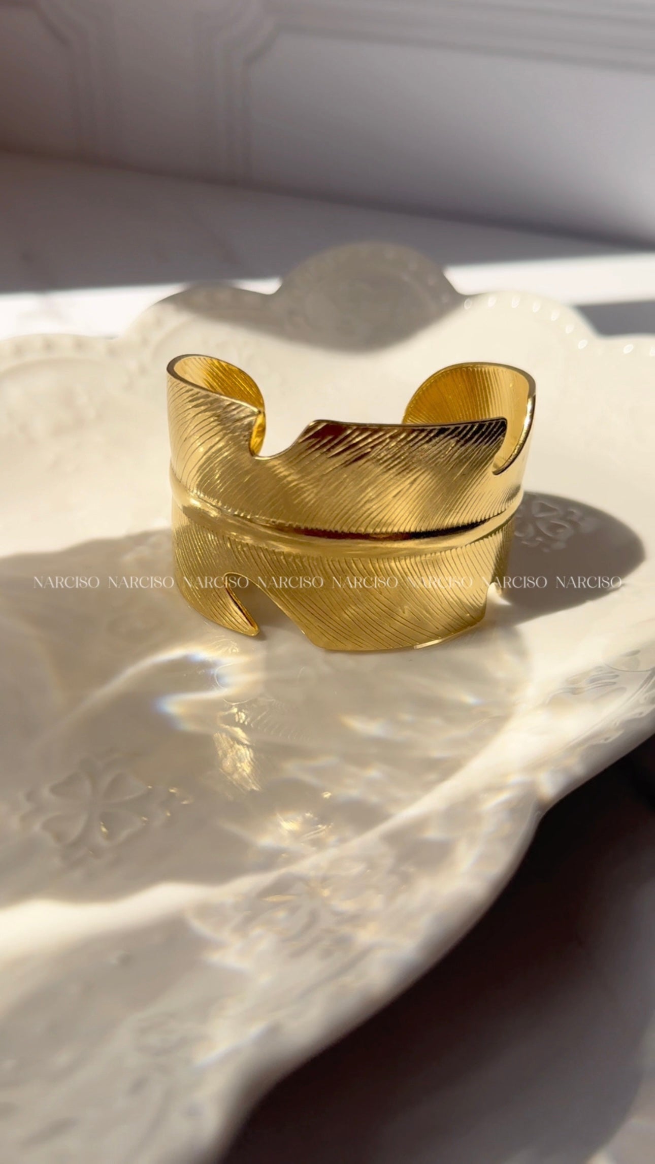 Brazalete pluma