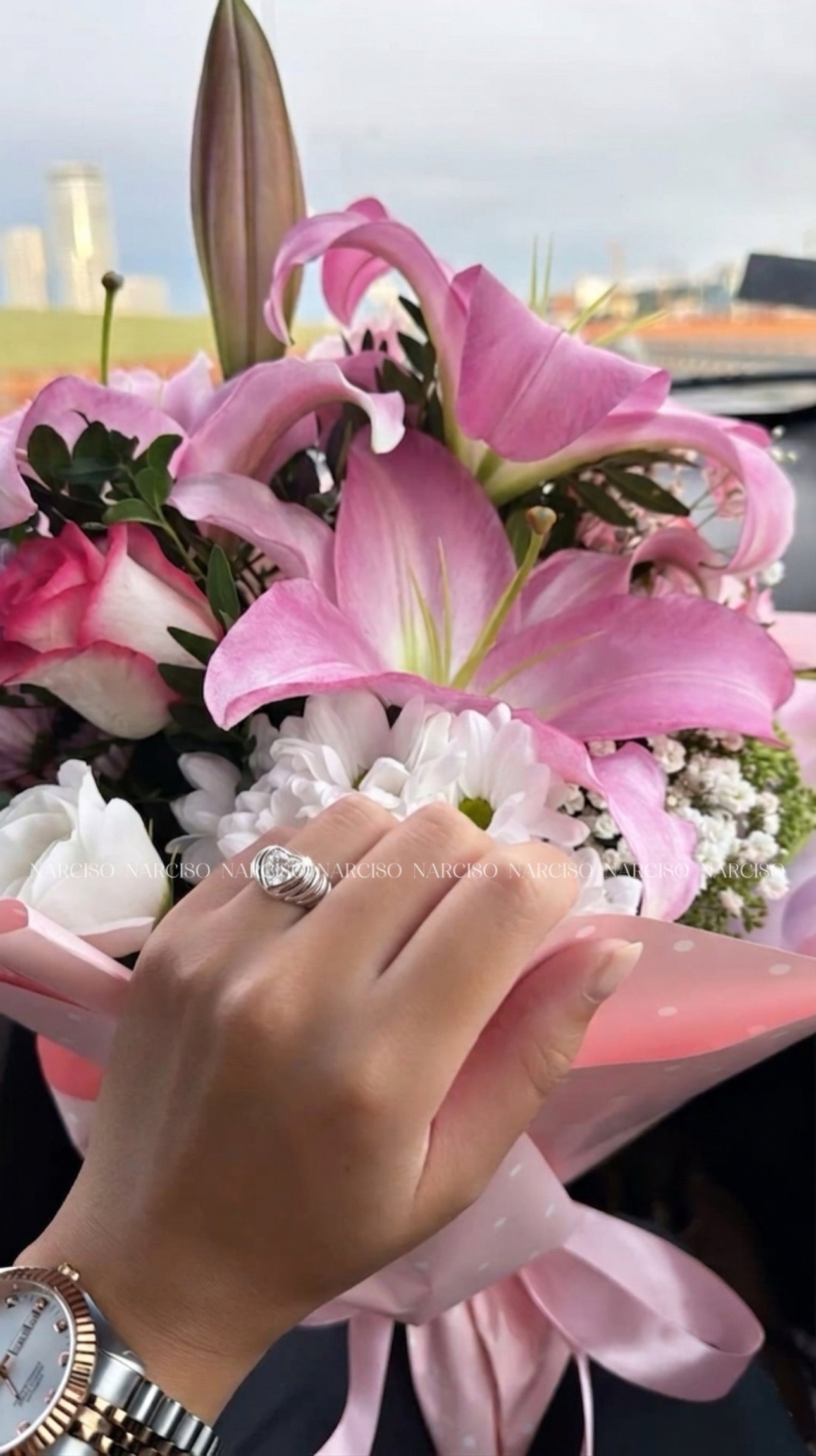 Anillo con corazón
