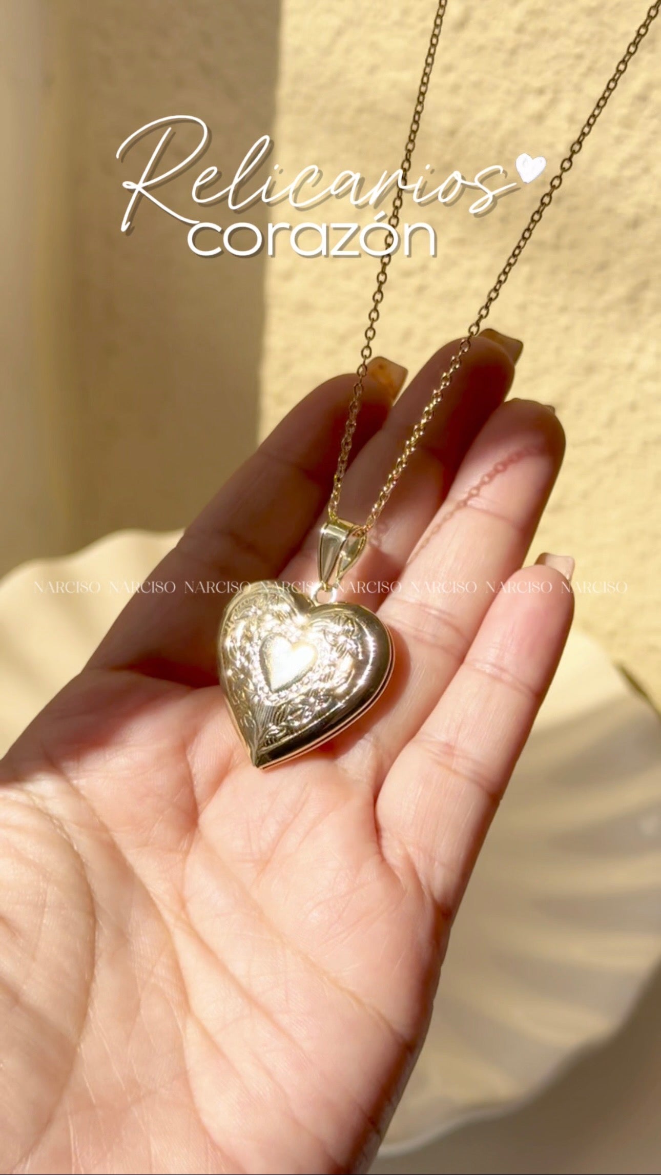 Relicario de corazón