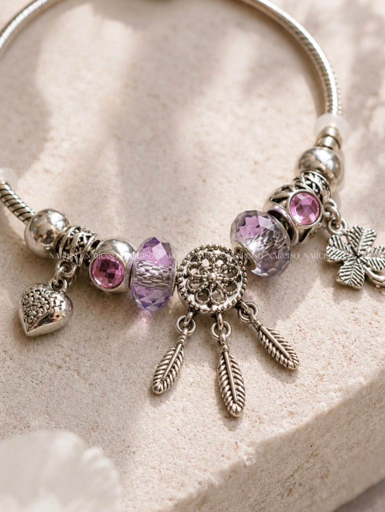 Pulsera con charms