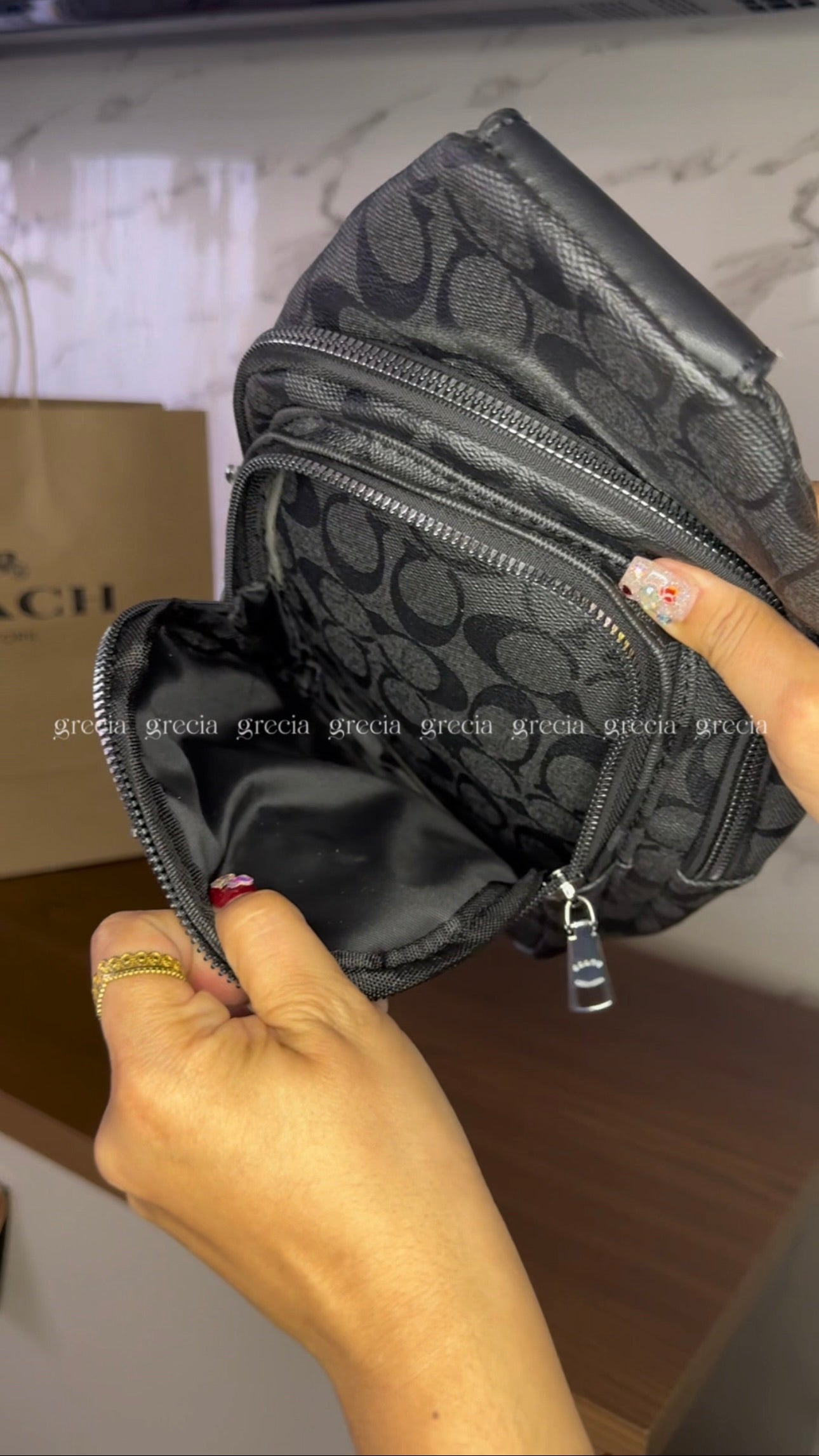 Pechera Coach caballero
