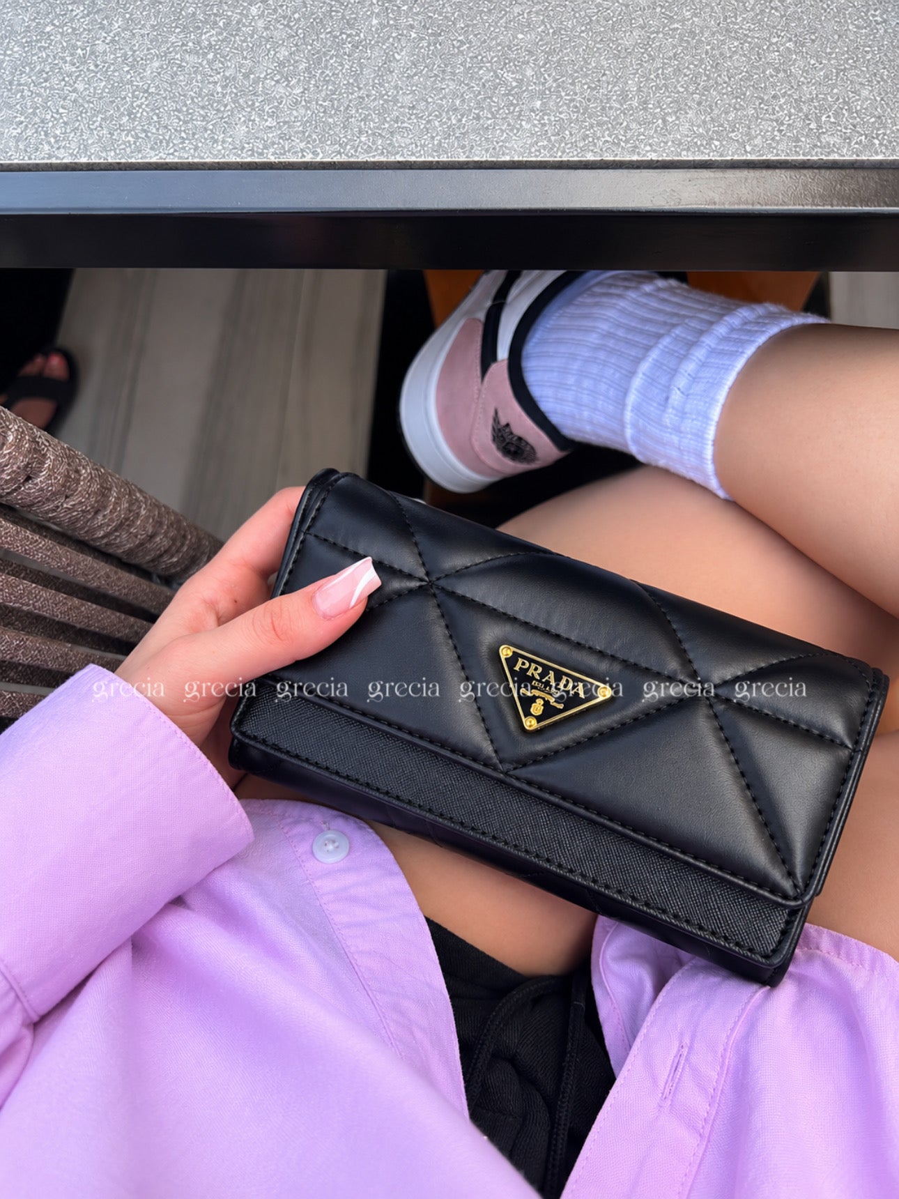 Billetera Prada