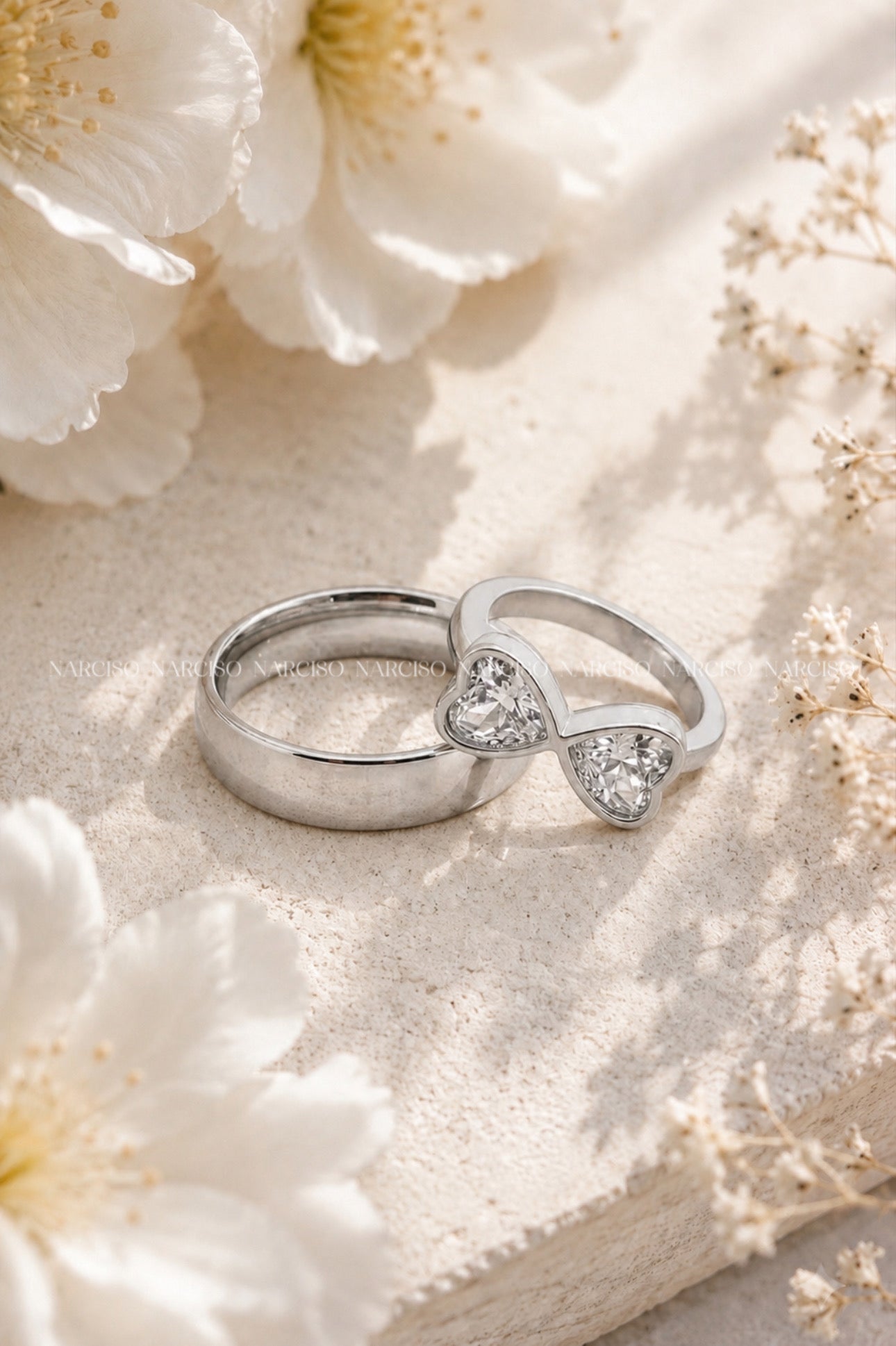 Anillo de promesa para pareja