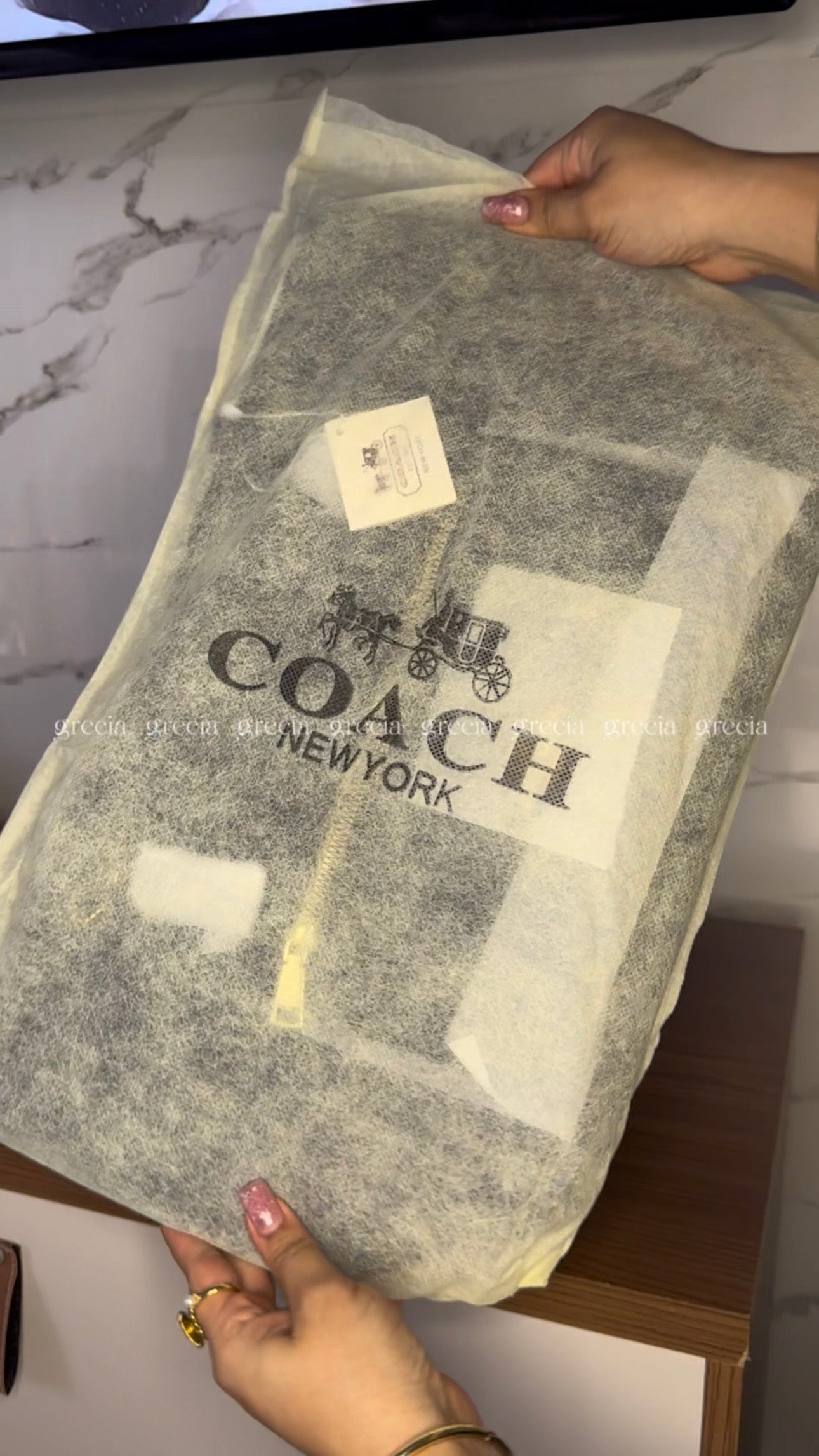 Coach XL negra