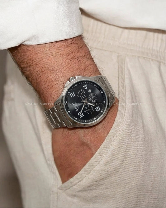 Casio plateado caballero