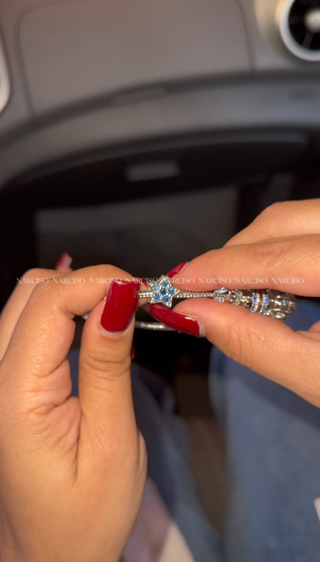 Pandora atrapasueño azul