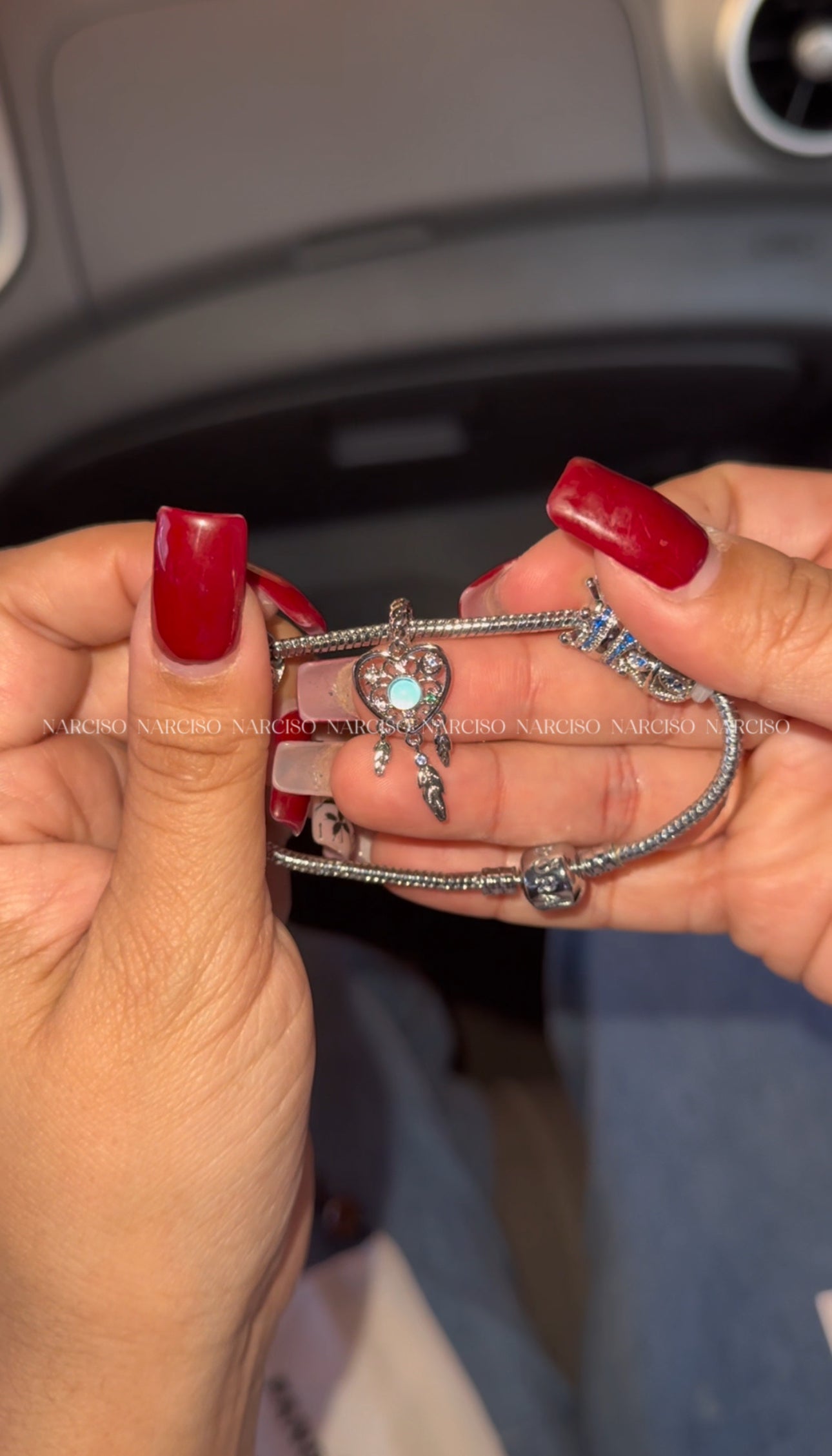 Pandora atrapasueño azul