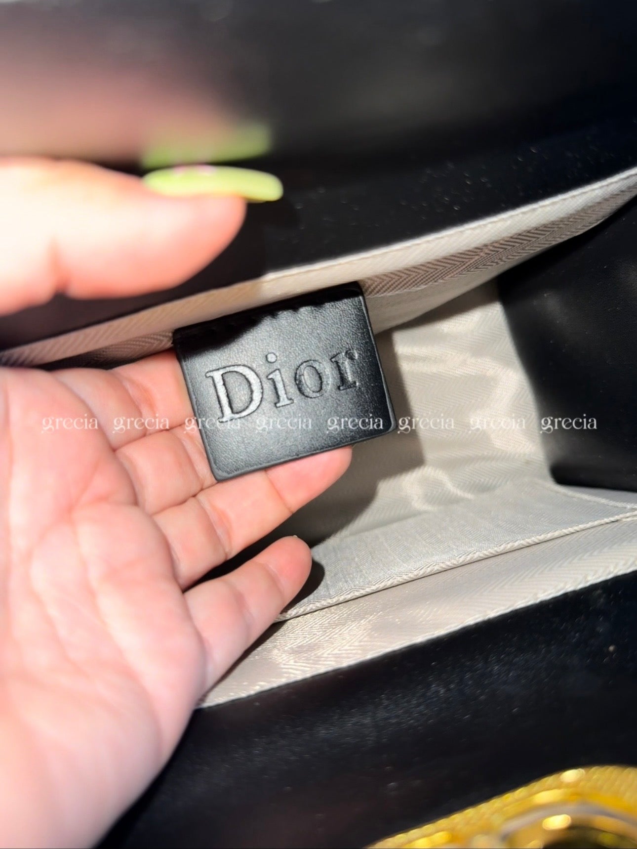 Dior con patrón