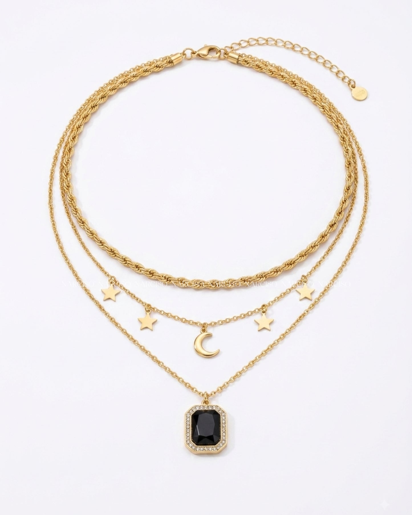 Collar tres capas